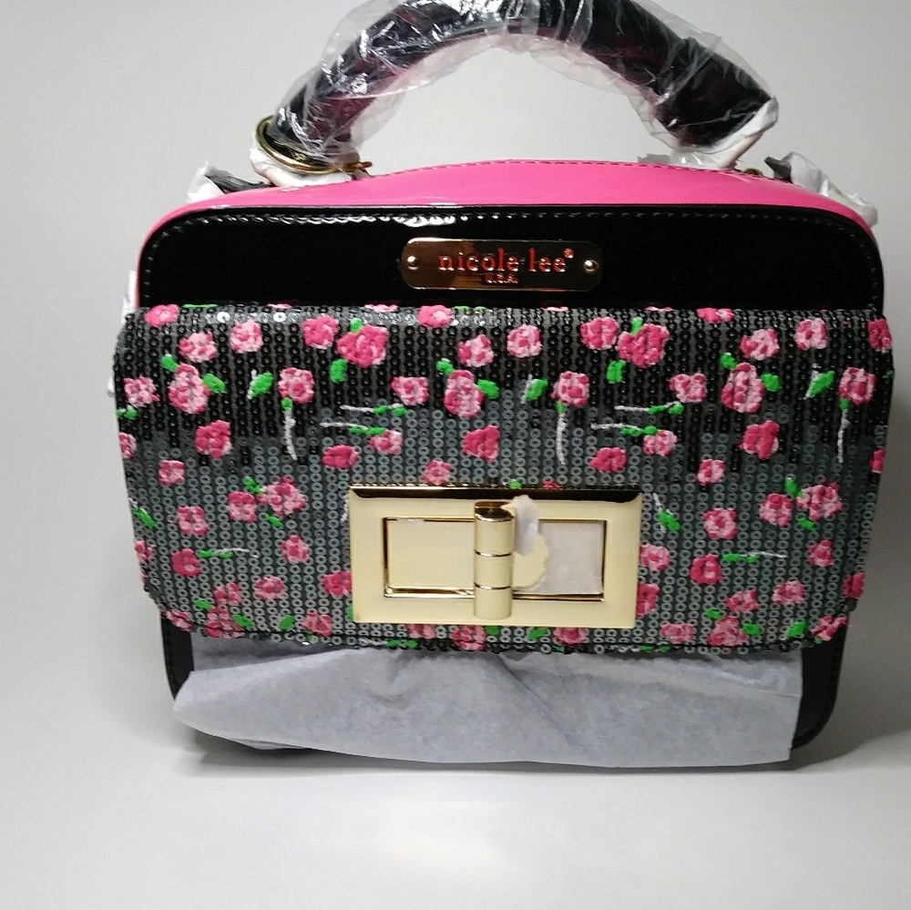 Cora studded hand bag
